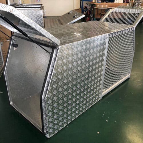 New Aluminium Ute Half Dog Box Toolbox | Stonegate Industries