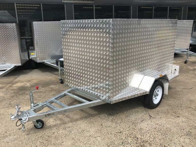 Aluminium Luggage & Fully Enclosed Trailers For Sale 6x4 7x4 7x5 8x5