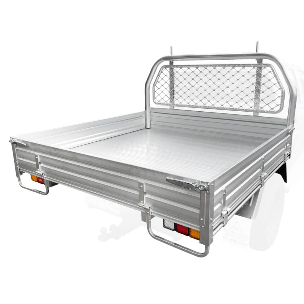 Single Cab Aluminium Ute Tray For Sale (2400mm x 1800mm) Stonegate Industries